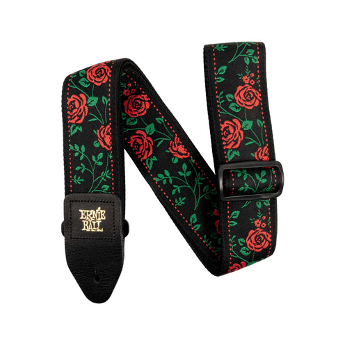 Ernie Ball Jacquard Guitar Strap, Spanish Rose