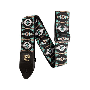 Ernie Ball Jacquard Guitar Strap, Southwestern Turquoise
