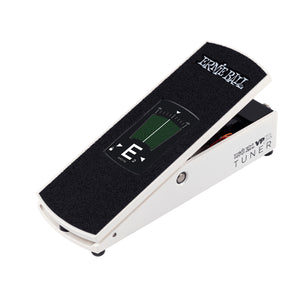 Ernie Ball VPJR Tuner/Volume Guitar Pedal, White