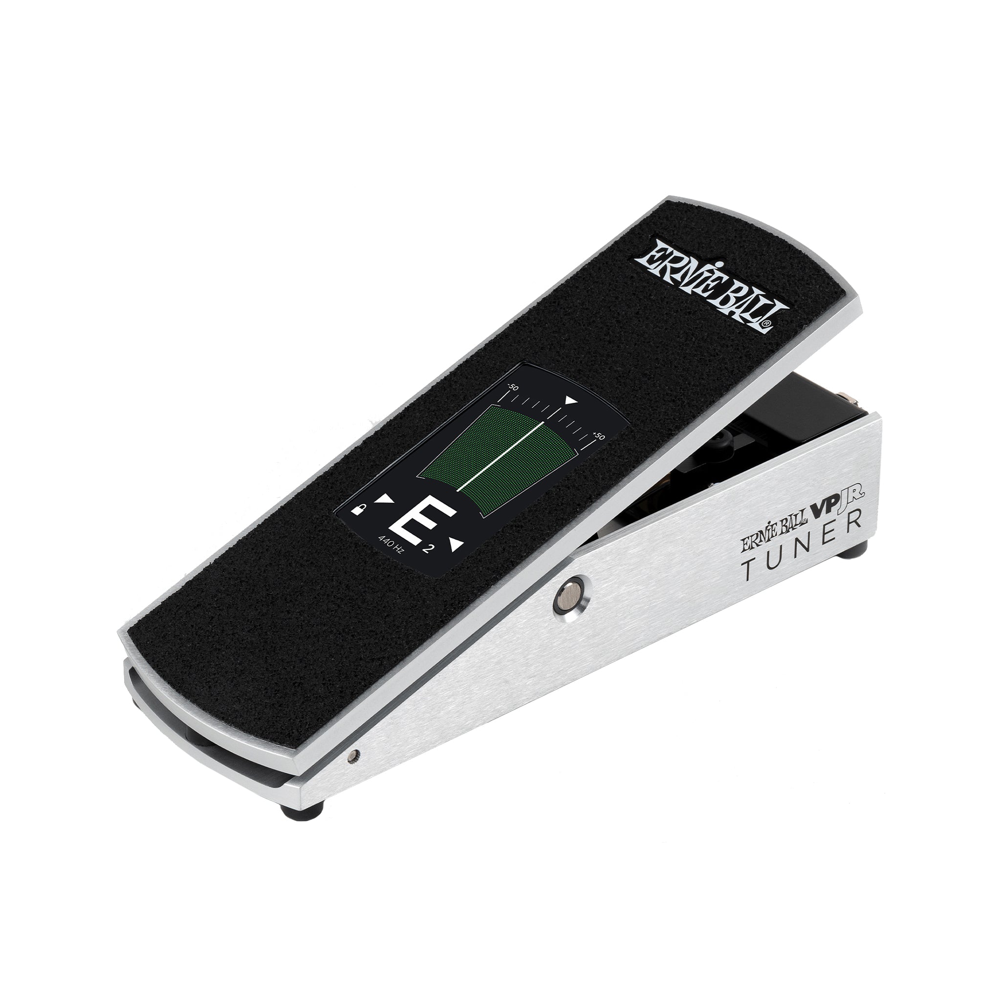 Ernie Ball VPJR Tuner/Volume Guitar Pedal, Silver