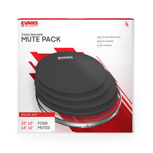 Evans SO-0246 SoundOff Drum Mute Rock Pack