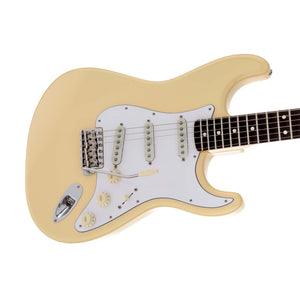 Fender Artist Yngwie Malmsteen Stratocaster Guitar, Scalloped RW Neck, Vintage White