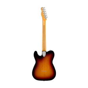 Fender American Vintage II 72 Telecaster Thinline Electric Guitar, Maple FB, 3-Tone Sunburst