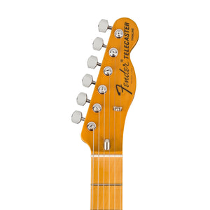 Fender American Vintage II 72 Telecaster Thinline Electric Guitar, Maple FB, 3-Tone Sunburst
