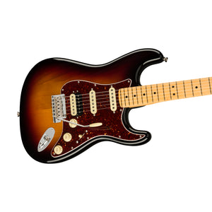 Fender American Professional II HSS Stratocaster Electric Guitar, Maple FB, 3-Tone Sunburst