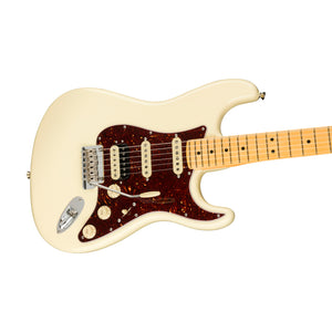 Fender American Professional II HSS Stratocaster Electric Guitar, Maple FB, Olympic White