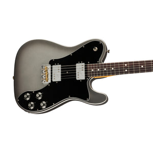 Fender American Professional II Telecaster Deluxe Electric Guitar, RW FB, Mercury