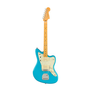 Fender American Professional II Jazzmaster Electric Guitar, Maple FB, Miami Blue