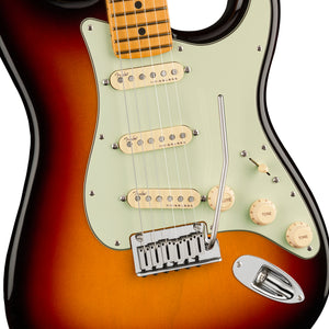 Fender American Ultra Stratocaster Electric Guitar, Maple FB, Ultraburst
