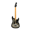 Fender American Ultra Luxe Stratocaster Floyd Rose HSS Electric Guitar, Maple FB, Silverburst