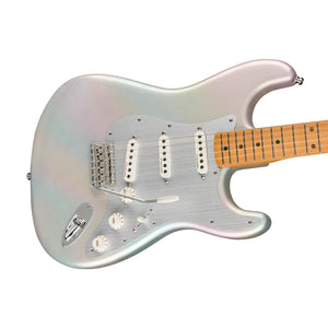 Fender H.E.R. Stratocaster Electric Guitar, Maple FB, Chrome Glow