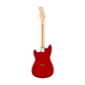 Fender Player Duo-Sonic HS Electric Guitar, Maple FB, Crimson Red Transparent