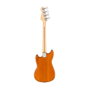 Fender Player Mustang PJ Bass Guitar, Pau Ferro FB, Aged Natural