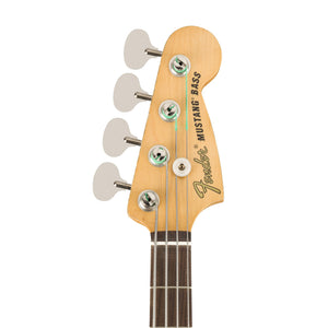 Fender Justin Meldal-Johnson Road Worn Mustang Bass Guitar, Black