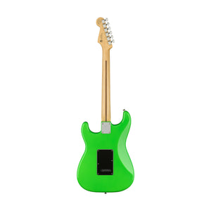 Fender Limited Edition Player Stratocaster Electric Guitar, Ebony FB, Neon Green
