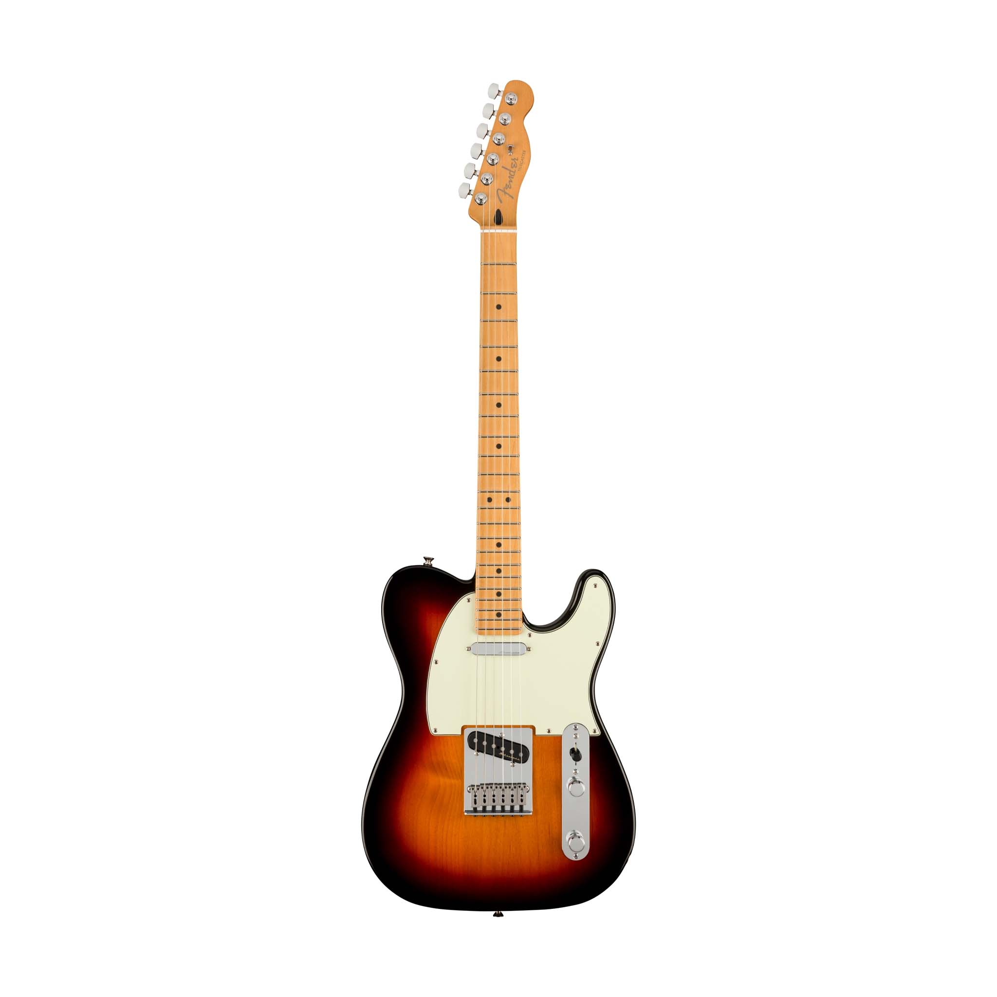 Fender Player Plus Telecaster Electric Guitar, Maple FB, 3-Color Sunburst