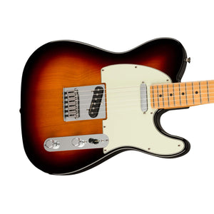 Fender Player Plus Telecaster Electric Guitar, Maple FB, 3-Color Sunburst