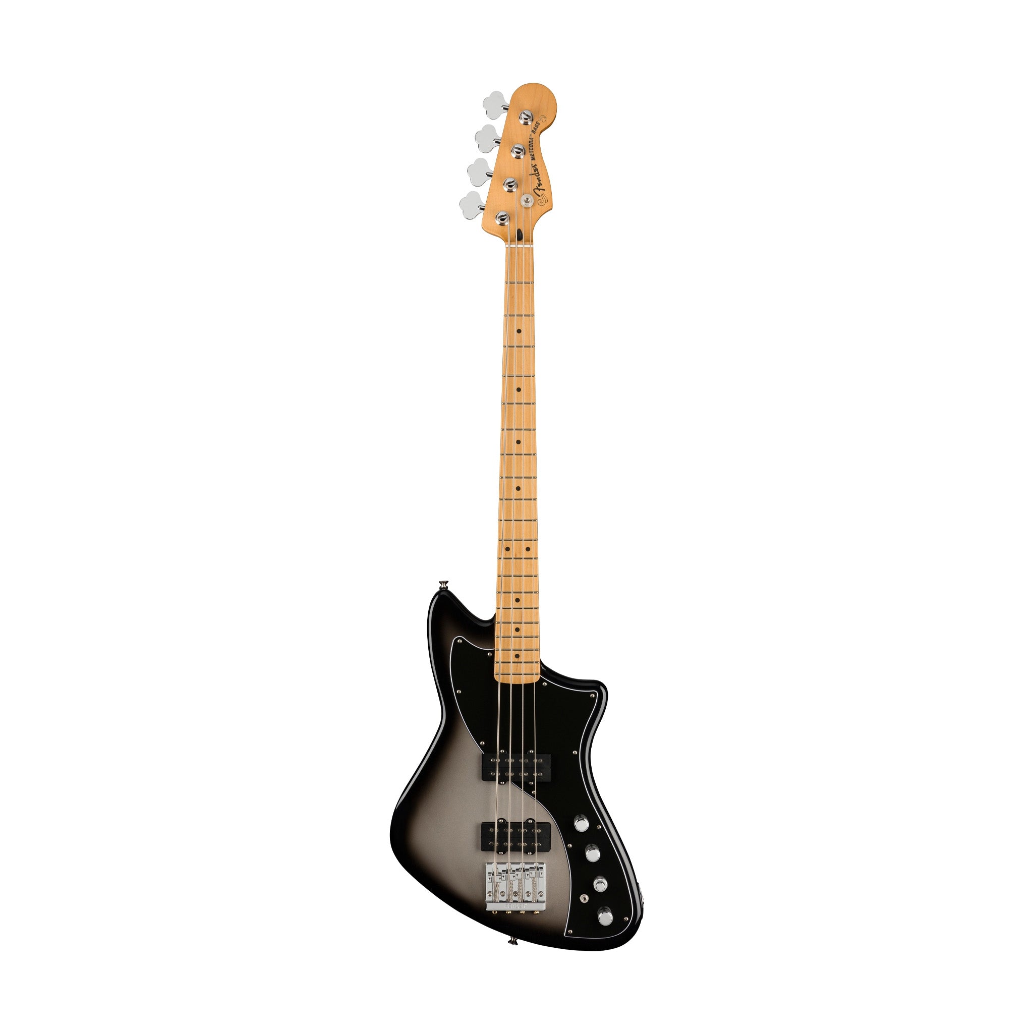 Fender Player Plus Active Meteora Bass Guitar, Silverburst