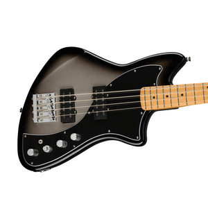 Fender Player Plus Active Meteora Bass Guitar, Silverburst