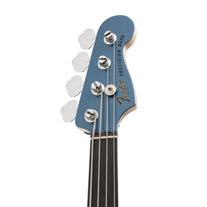 Fender Tony Franklin Fretless Precision Bass Guitar, Lake Placid Blue
