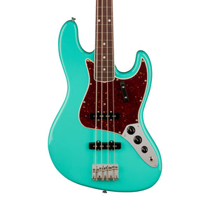 Fender American Vintage II 66 Jazz Bass Guitar, RW FB, Sea Foam Green