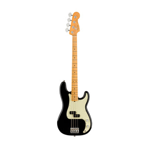 Fender American Professional II Precision Bass Electric Guitar, Maple FB, Black