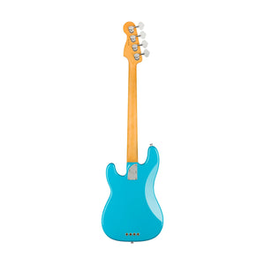 Fender American Professional II Precision Bass Electric Guitar, Maple FB, Miami Blue