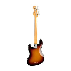 Fender American Professional II Jazz Bass Electric Guitar, Maple FB, 3-Tone Sunburst