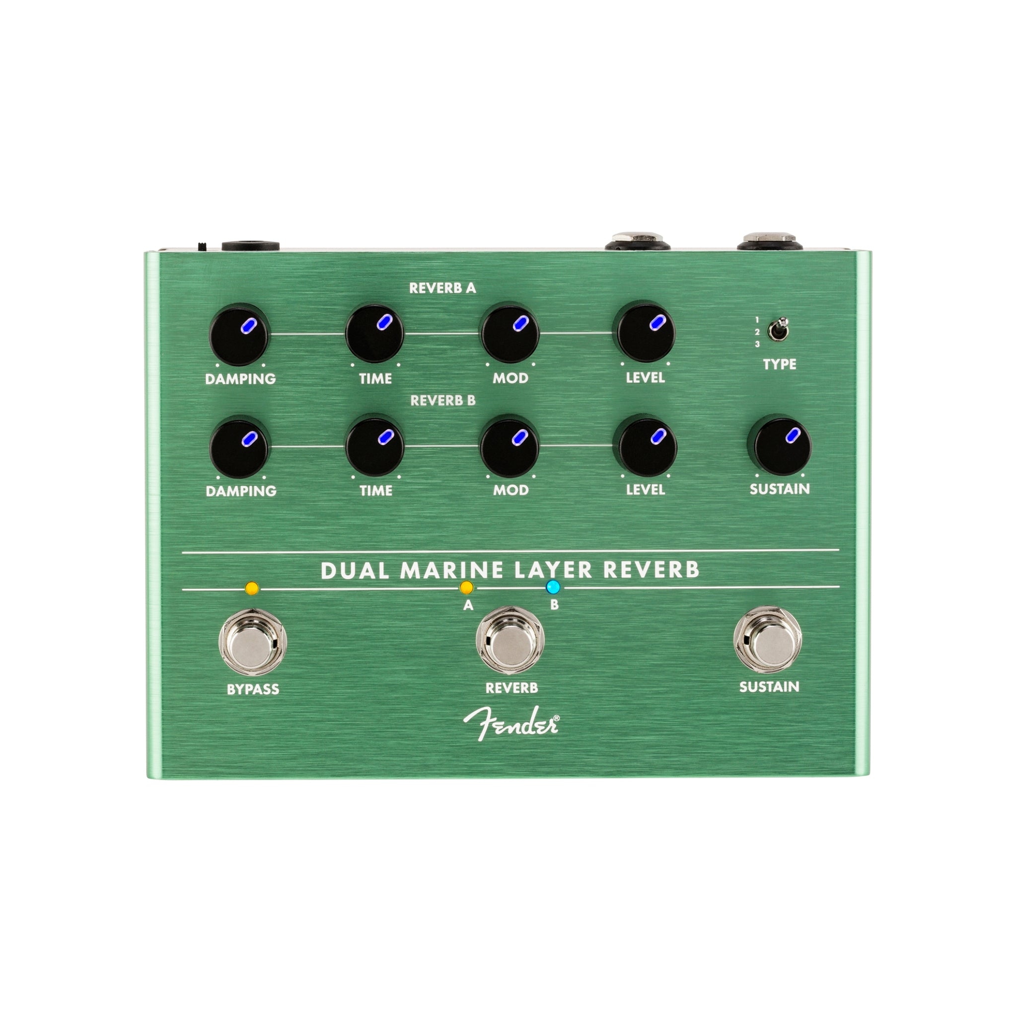 Fender Dual Marine Layer Reverb Guitar Effects Pedal