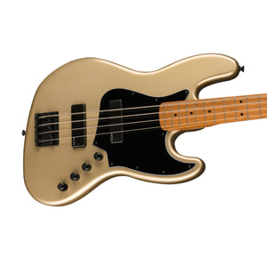 Squier Contemporary Active Jazz Bass HH Bass Guitar, Shoreline Gold
