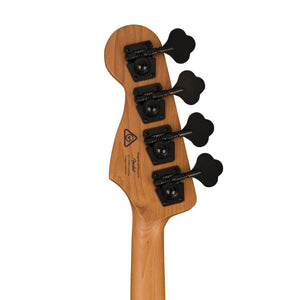 Squier Contemporary Active Jazz Bass HH Bass Guitar, Shoreline Gold