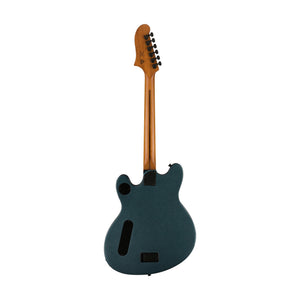 Squier Contemporary Active Starcaster Electric Guitar, Gunmetal Metallic