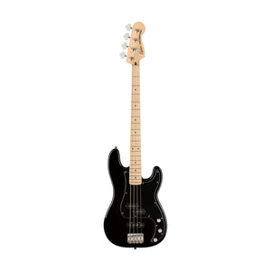 Squier Affinity Series PJ Bass Guitar Pack, Maple FB, Black, 230V, EU
