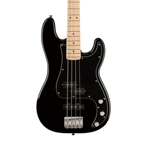 Squier Affinity Series PJ Bass Guitar Pack, Maple FB, Black, 230V, EU