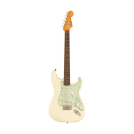 Squier FSR Classic Vibe 60s Stratocaster Electric Guitar, Indian Laurel FB, Olympic White