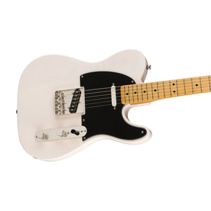 Squier Classic Vibe 50s Telecaster Electric Guitar, Maple FB, White Blonde