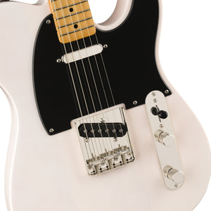 Squier Classic Vibe 50s Telecaster Electric Guitar, Maple FB, White Blonde