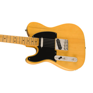 Squier Classic Vibe 50s Telecaster Left-Handed Electric Guitar, Maple FB, Butterscotch Blonde