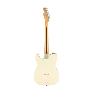 Squier FSR Classic Vibe 70s Telecaster Thinline Electric Guitar, Olympic White