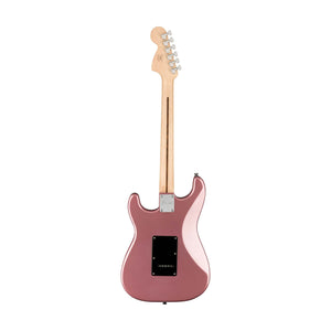 Squier Affinity Series HH Stratocaster Electric Guitar, Laurel FB, Burgundy Mist