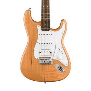 Squier FSR Affinity Series HSS Stratocaster Electric Guitar, Laurel FB, Natural