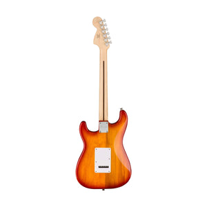 Squier Affinity Series HSS Stratocaster FMT Electric Guitar, Maple FB, Sienna Sunburst