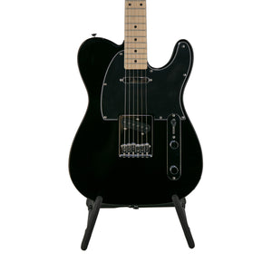 Squier FSR Affinity Series Telecaster Electric Guitar, Maple FB, Black