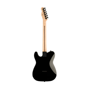 Squier FSR Affinity Series HH Telecaster Electric Guitar, Laurel FB, Metallic Black