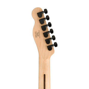 Squier FSR Affinity Series HH Telecaster Electric Guitar, Laurel FB, Metallic Black