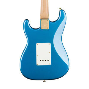 Squier 40th Anniversary Gold Edition Stratocaster Electric Guitar, Lake Placid Blue