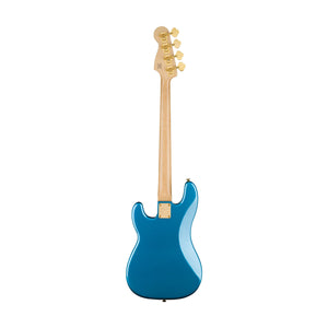 Squier 40th Anniversary Gold Edition Precision Bass Guitar, Lake Placid Blue
