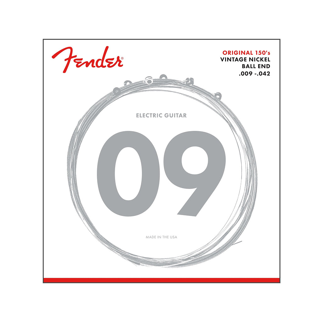 Fender 150L Original Pure Nickel Light Electric Guitar Strings 9-42