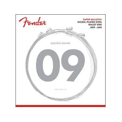 Fender Super Bullets 3250L Nickel Steel Light Electric Guitar Strings 9-42