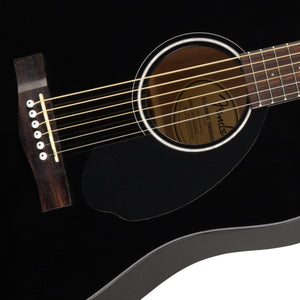 Fender CD-60S Dreadnought Acoustic Guitar, Walnut FB, Black